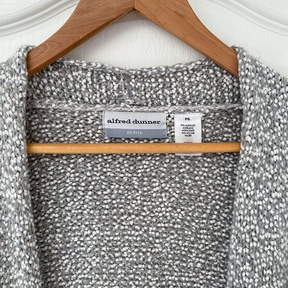 Alfred Dunner - Pebbled Fringe Cardigan - Picture 4 of 6